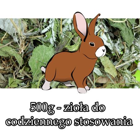 Kräutermix für Kaninchen 500g